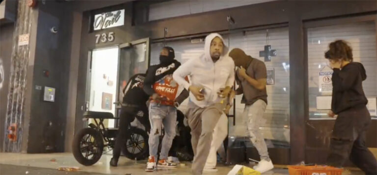 Peaceful Looters Protest Against Mexican Deportations