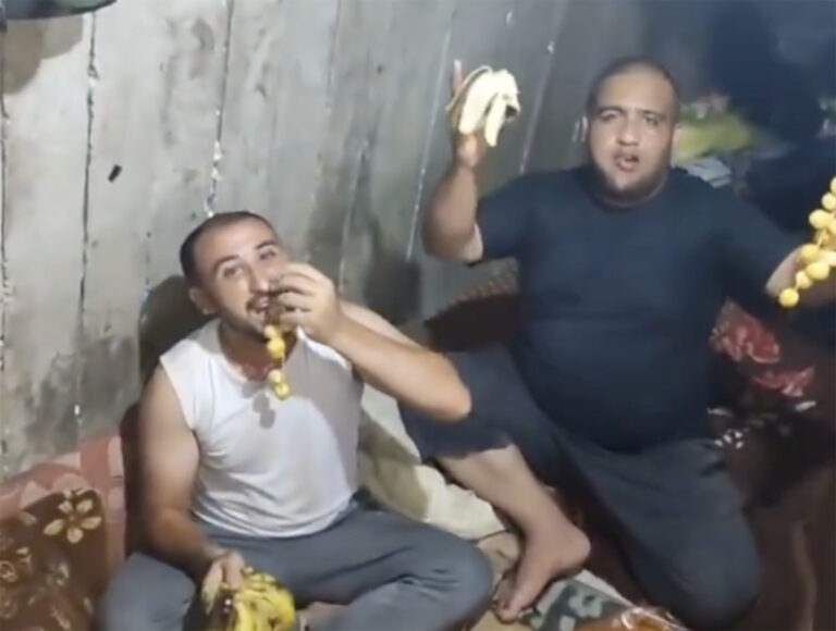 Hamas Hoard Tonnes of Food in Gaza’s Underground Tunnels