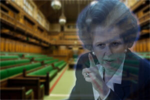 maggie margaret thatcher house of commons ghost