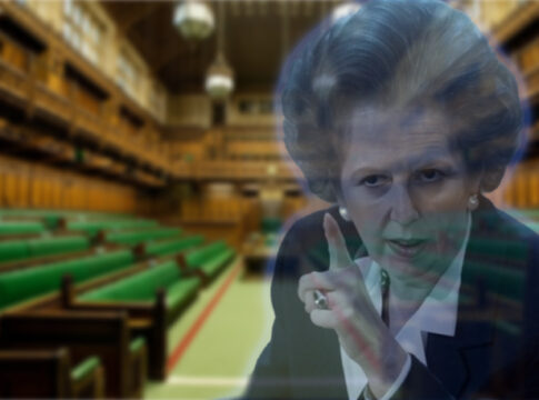 maggie margaret thatcher house of commons ghost