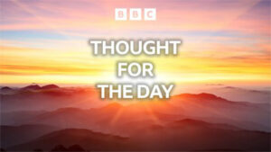 bbc thought for the day