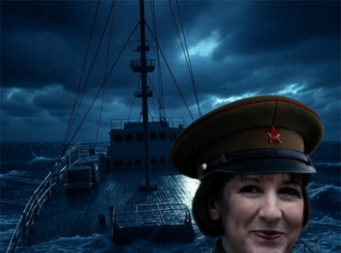 commissar reeves on sinking ship cruise holiday