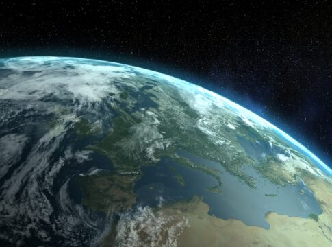 Image of the earth wef Sustainable Development Impact Meetings 2025