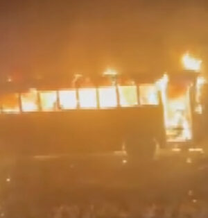 air india transport bus curry explosion