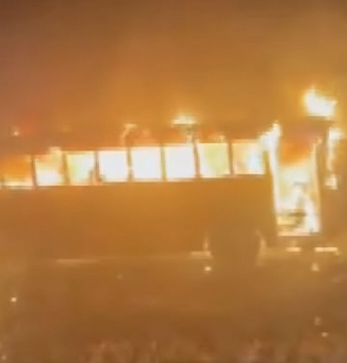 air india transport bus curry explosion