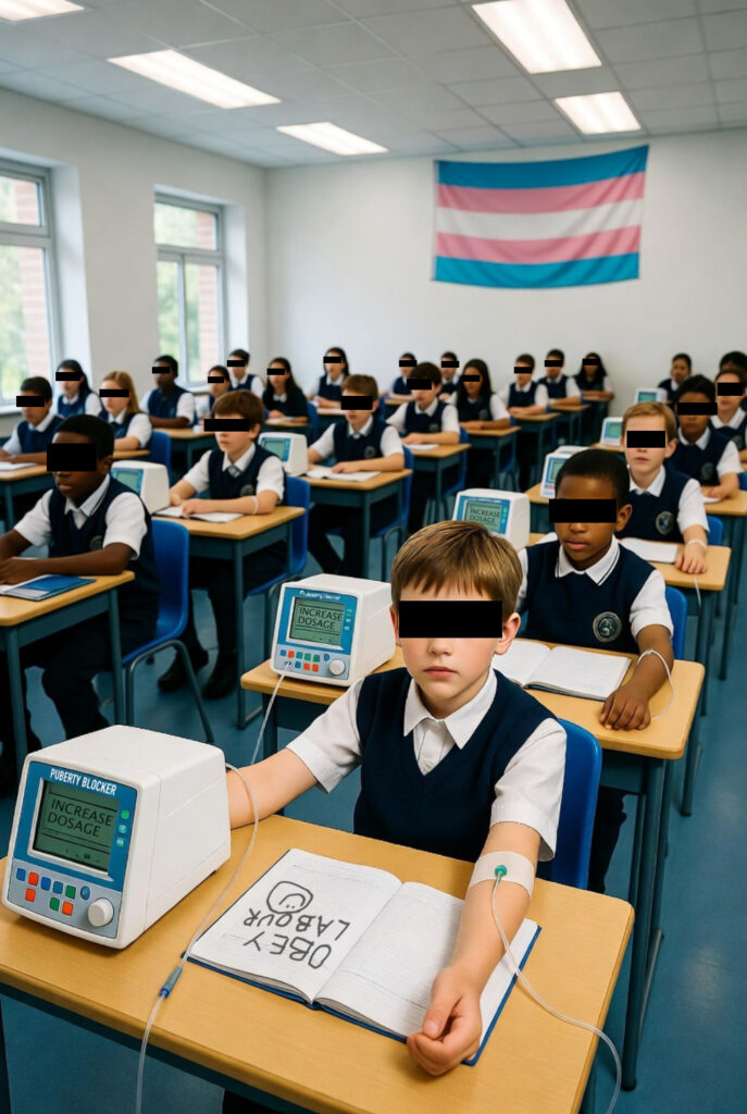 LABOUR PUSHING PUBERTY BLOCKERS ON CHILDREN
