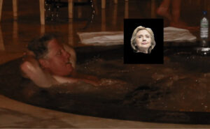 bill clinton hot tub girl