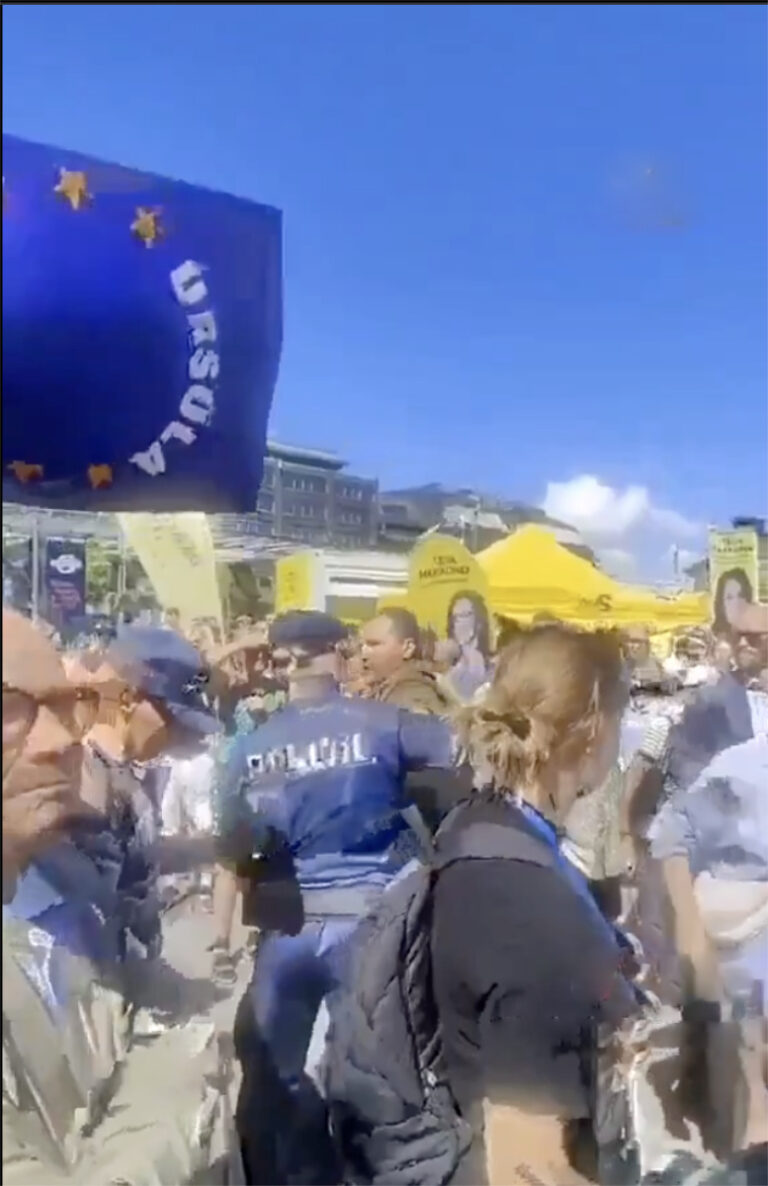 BEYOND SATIRE: Man Arrested For Free Speech During von der Leyen EU “Free Speech” Declaration