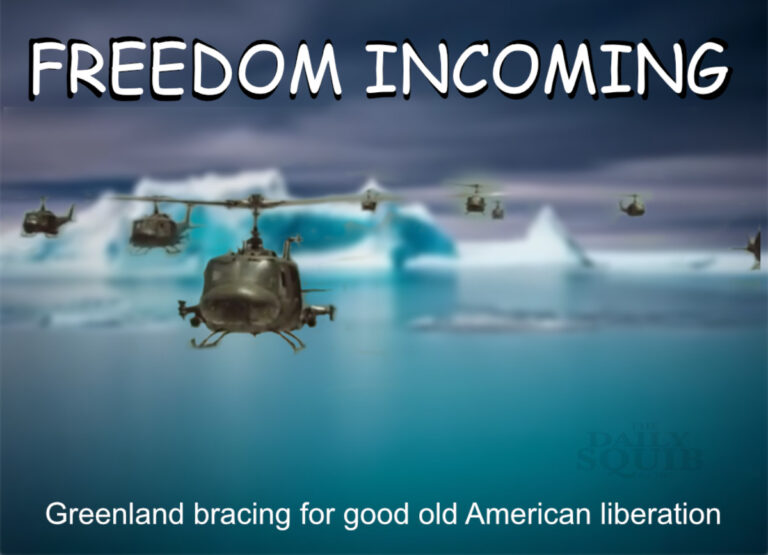 GREENLAND – WATCH OUT! WE’RE COMING THROUGH!