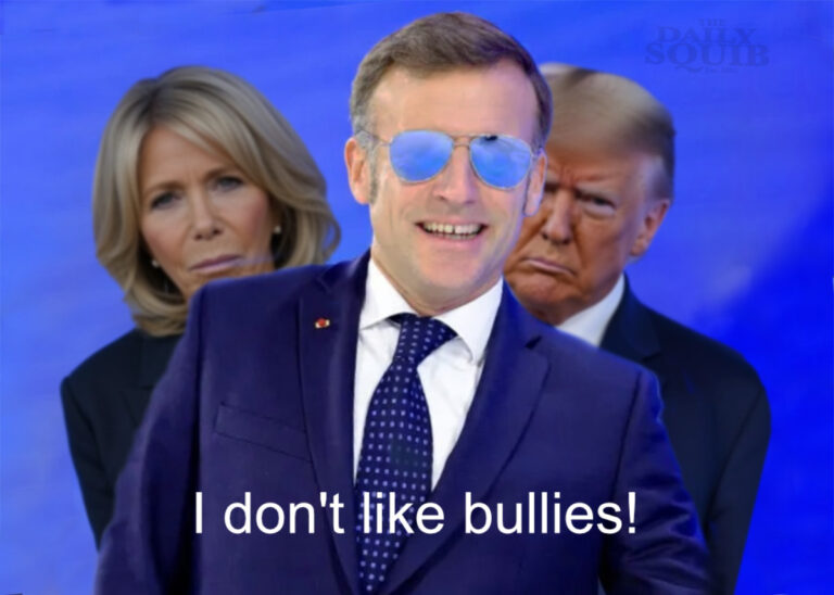 Macron: “I cannot stand bullies!”