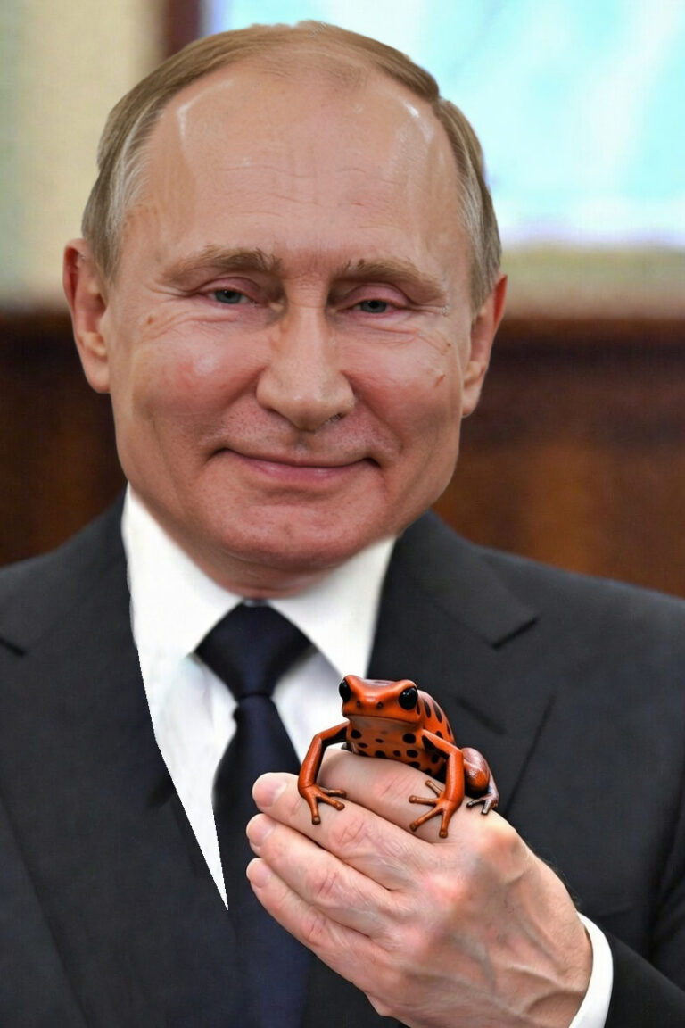 Vladimir Putin: “Me and My Pet Frog”