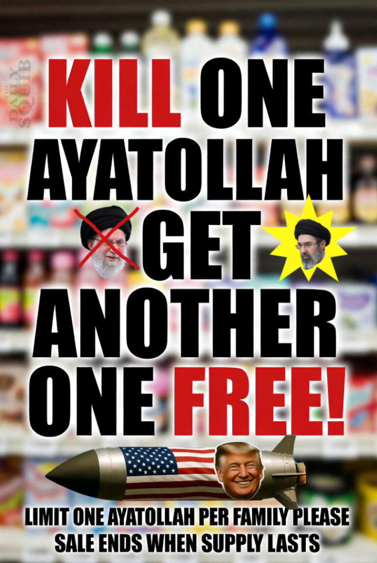 TRUMP: Kill One Ayatollah – Get Another One Free