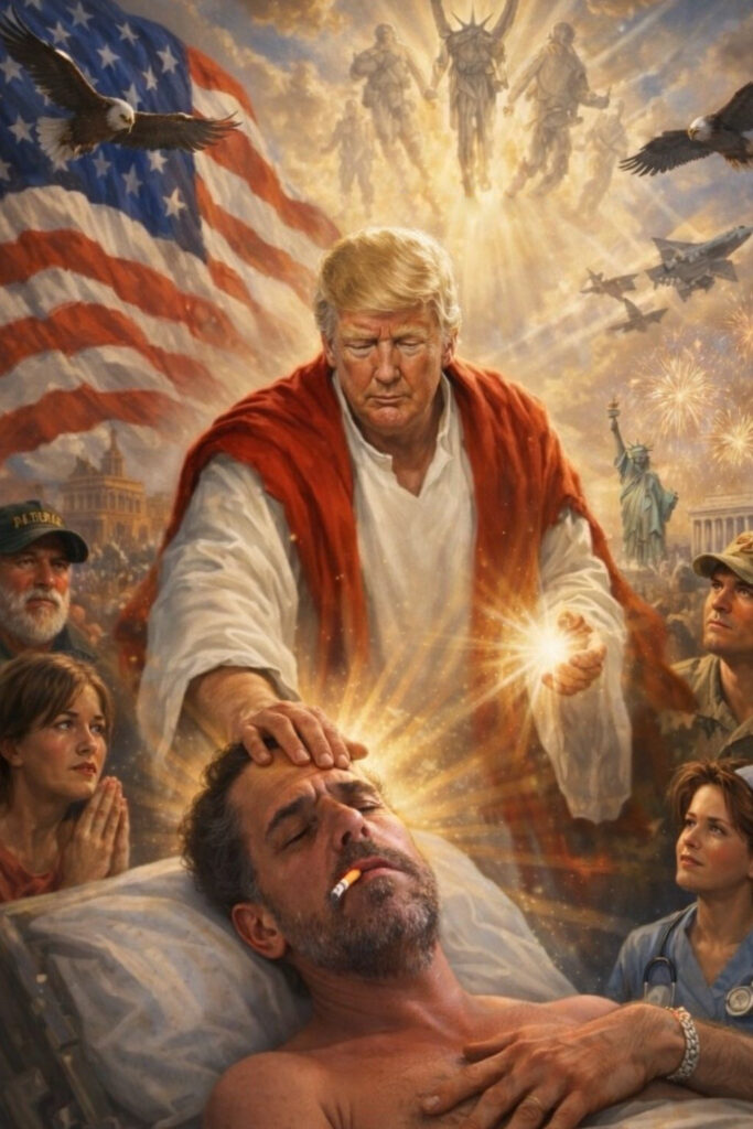 hunter cure trump jesus