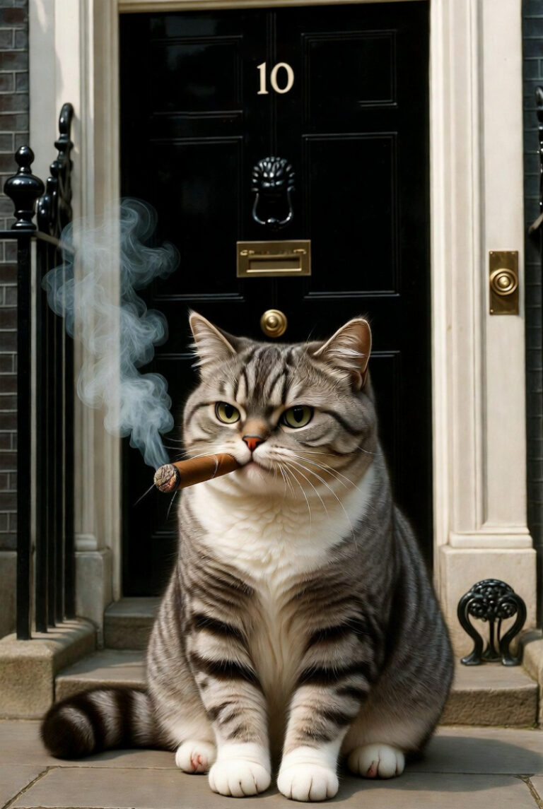 Even Larry the Cat Shows His Disdain Along With UK 10-Year Gilts