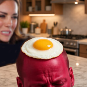 William and Kate kitchen egg harry and meghan