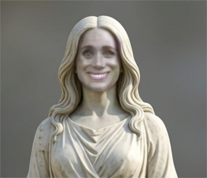 meghan markle statue