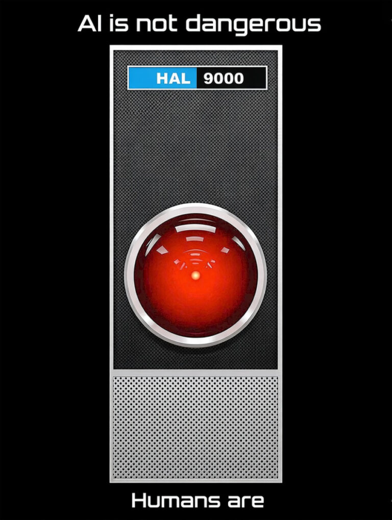 Message From AI: “Dude, we’re pretty safe… but you humans are not!”