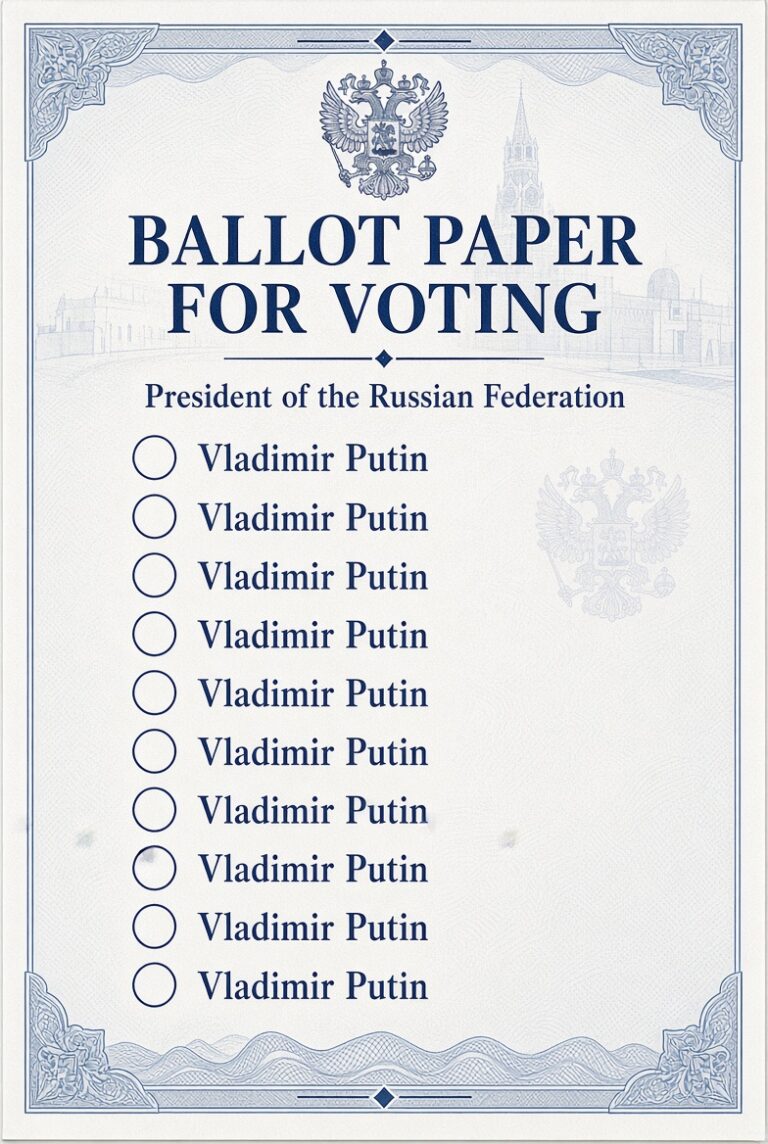 Who to Vote For During the Russian Election