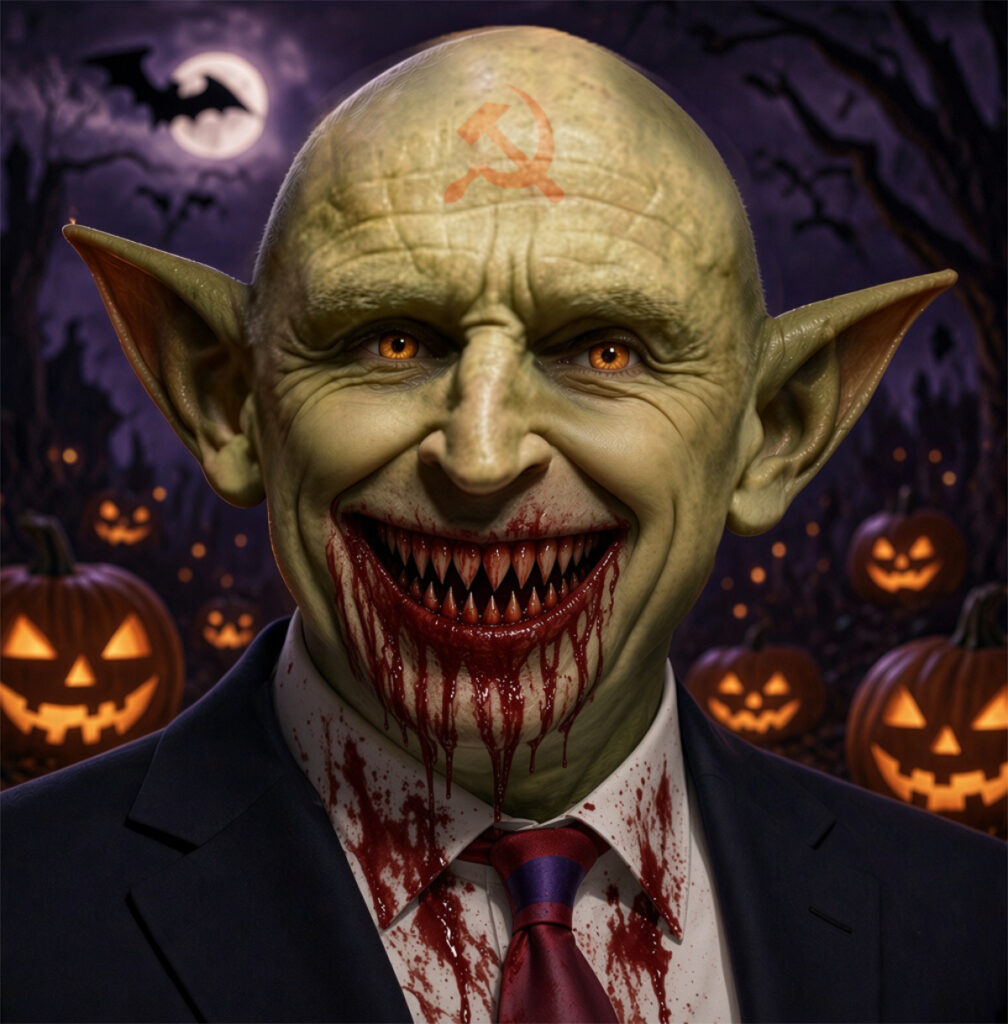 Evil Labour Goblin Parasite John Healey