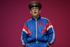 comrade burnham commie tracksuit selling hope to the hopeless